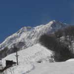 関温泉スキー場から妙高山を望む（その2）