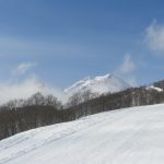 関温泉スキー場から妙高山を望む（その1）