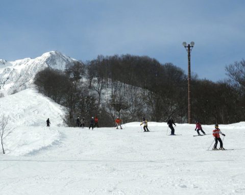 関温泉スキー場での講習会(2)