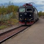 北欧最北を走るノースランドーグ鉄道に乗車。昔は採掘された鉄鋼石を運搬