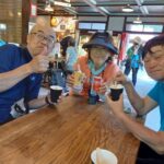 徳澤園で名物のコーヒーソフトを頂く。500円。山にしては良心的価格。