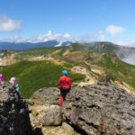 山頂より鉄山方向を望む