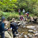 三度の渡渉があります。増水時は注意